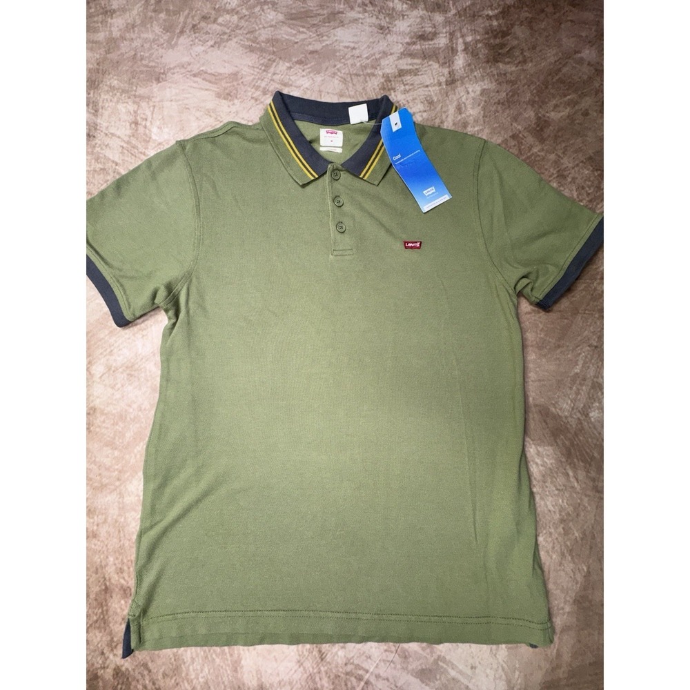 NWT Levi's Men's Green Polo Shirt Medium